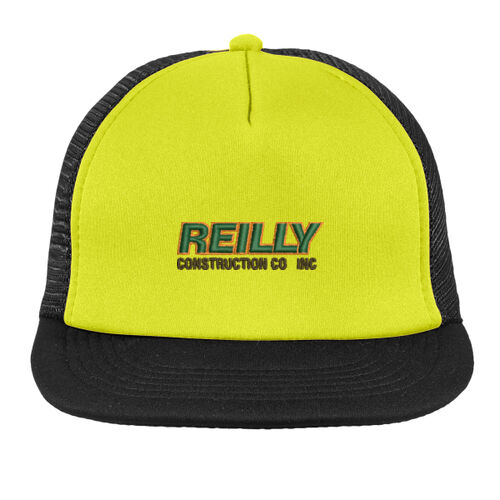 Flat Bill Snapback Trucker Cap - Color Thumbnail