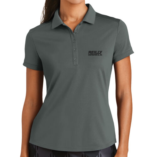 Ladies Polo w/ Name Option - Black Thumbnail