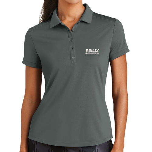 Ladies Polo w/ Name Option - White Thumbnail
