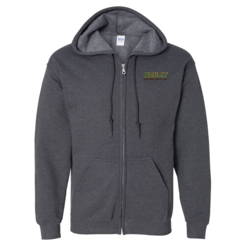Heavy Blend Full-Zip Hooded Sweatshirt w/ Name Option - Color Thumbnail