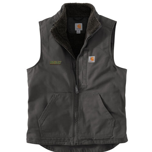Sherpa Lined Mock Neck Vest - Color Thumbnail