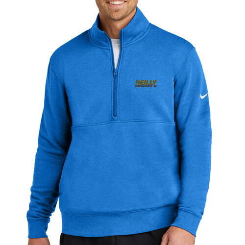 Club Fleece Sleeve Swoosh 1/2 Zip - Color Thumbnail