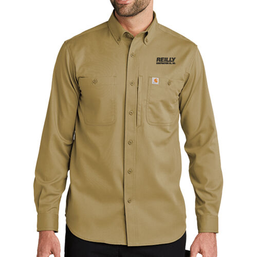 Rugged Professional Series Long Sleeve Shirt w/ Name Option - Black Thumbnail